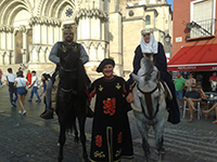 Miguel Romero y los Reyes de Cuenca (Alfonso VIII y Leonor de Plantagenet)